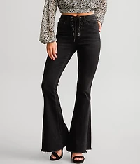 High Rise Flare Stretch Jean