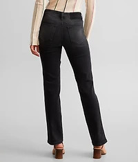 High Rise Slim Straight Stretch Jean