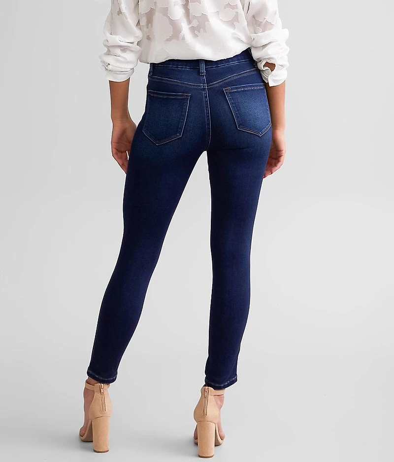 High Rise Ankle Skinny Stretch Jean
