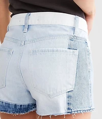 High Rise Pieced Short