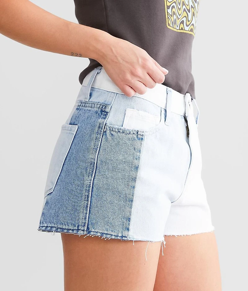 High Rise Pieced Short