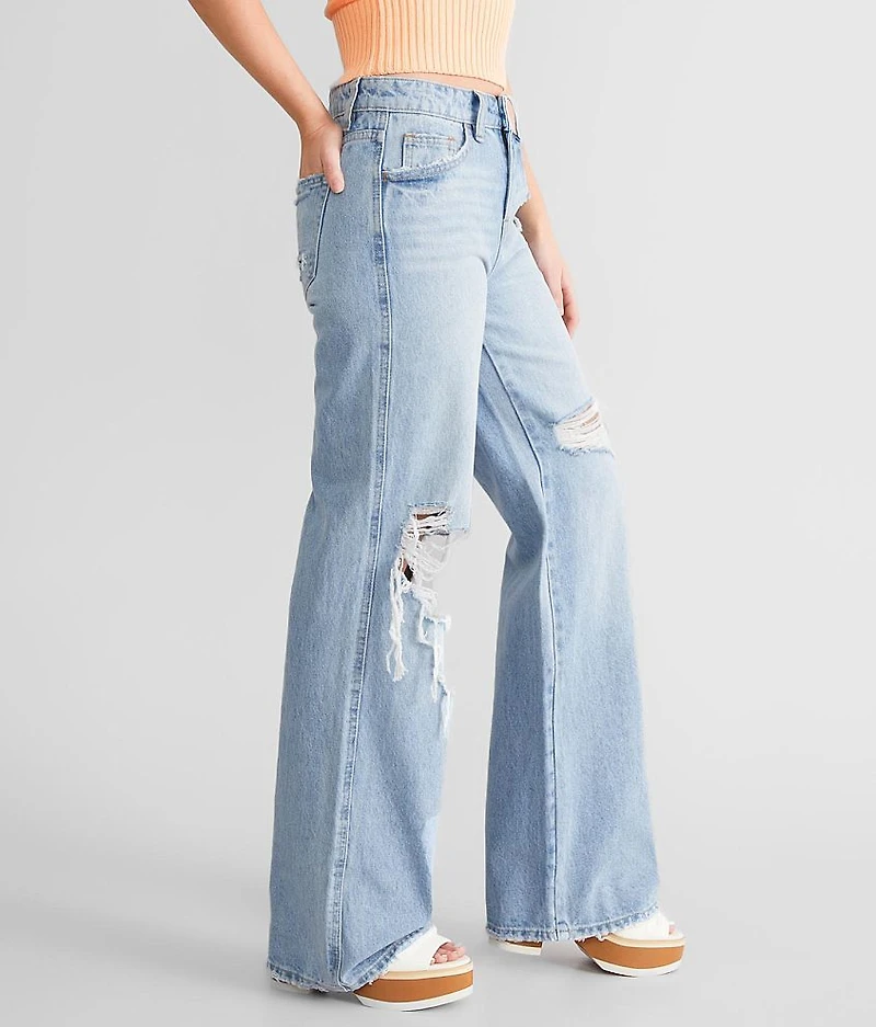 High Rise Wide Leg Jean