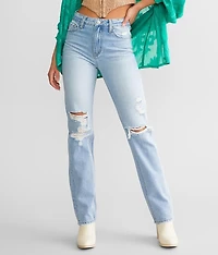 Ultra High Rise Straight Jean