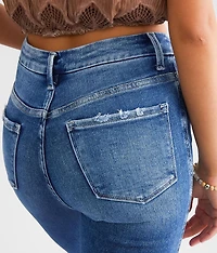 High Rise Ankle Skinny Stretch Jean