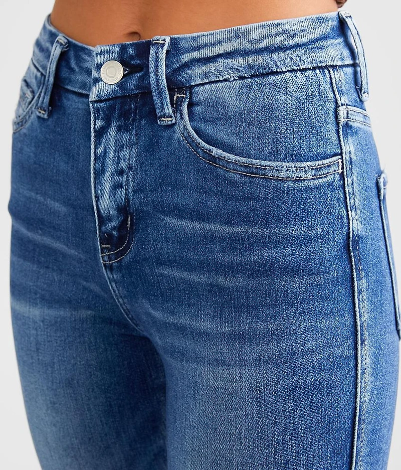 High Rise Ankle Skinny Stretch Jean