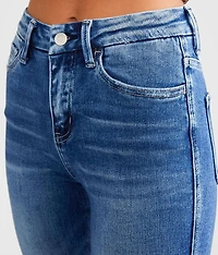 High Rise Ankle Skinny Stretch Jean
