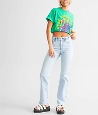 High Rise Straight Stretch Jean
