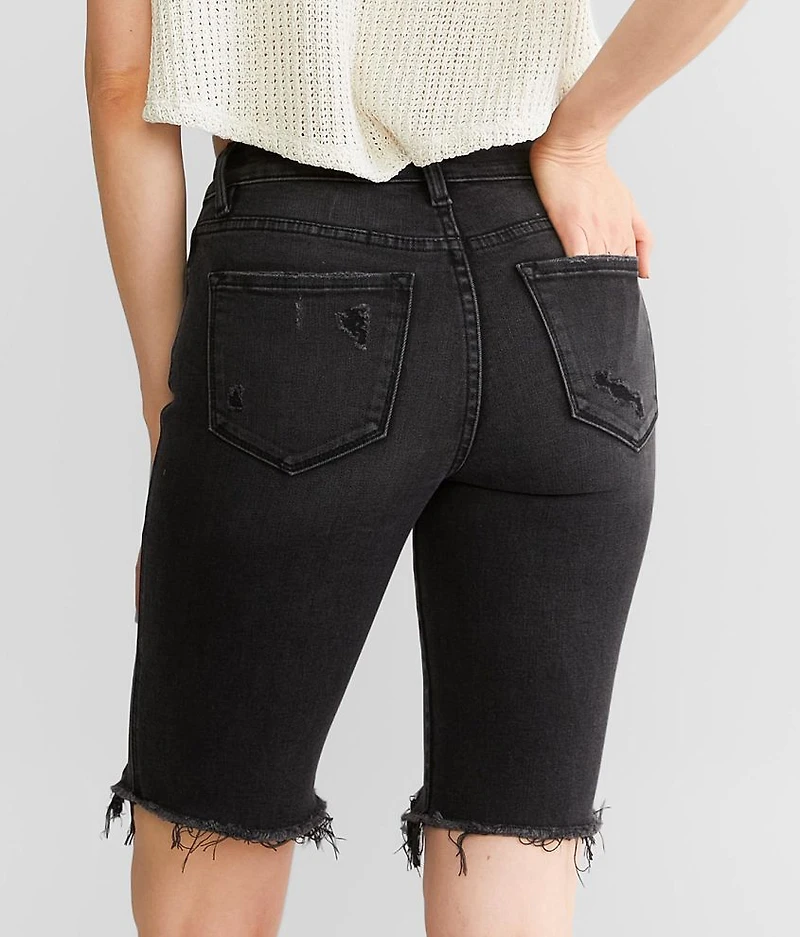 High Rise Bermuda Stretch Short