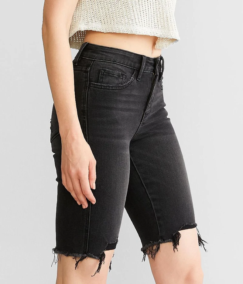 High Rise Bermuda Stretch Short