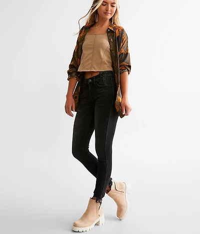 Flying Monkey Mid-Rise Ankle Skinny Stretch Jean