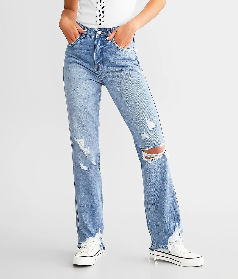Ultra High Rise Straight Jean