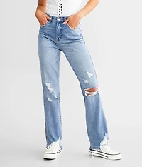 Ultra High Rise Straight Jean