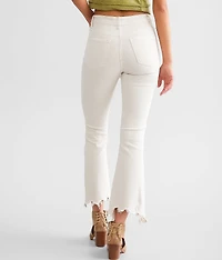 High Rise Cropped Flare Stretch Jean