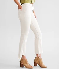 High Rise Cropped Flare Stretch Jean
