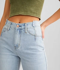 High Rise Wide Leg Jean