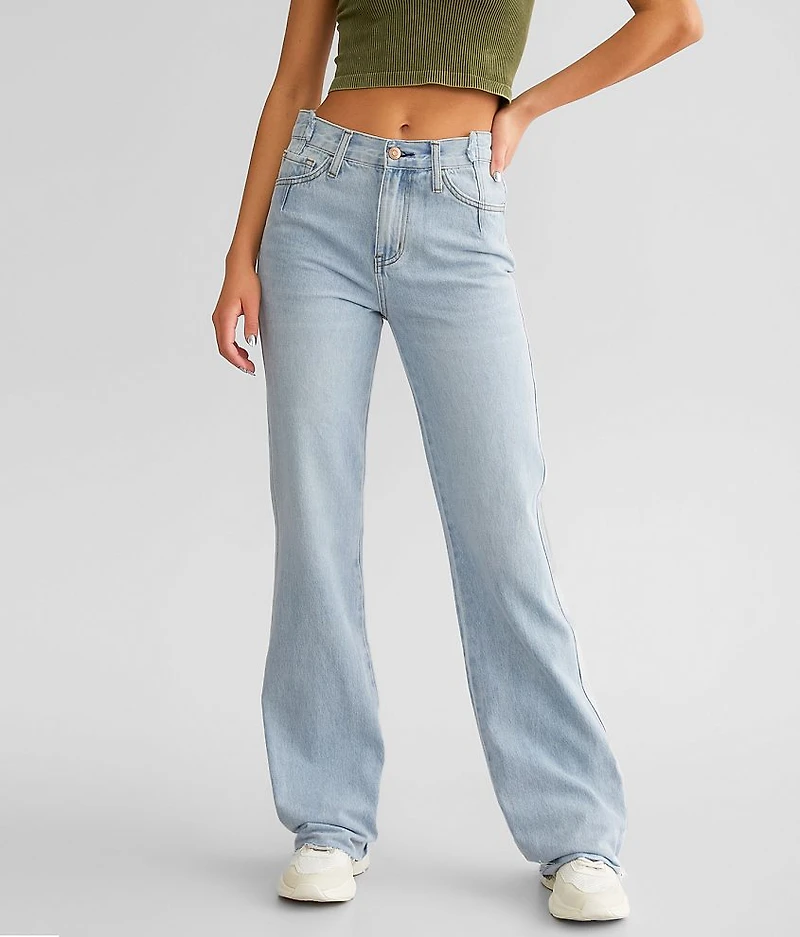 High Rise Wide Leg Jean