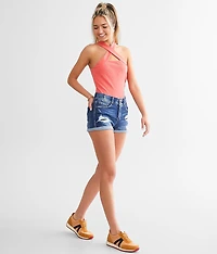 High Rise Stretch Short