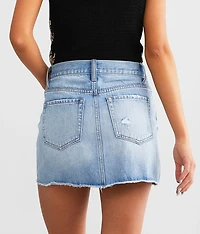 Denim Mini Skirt