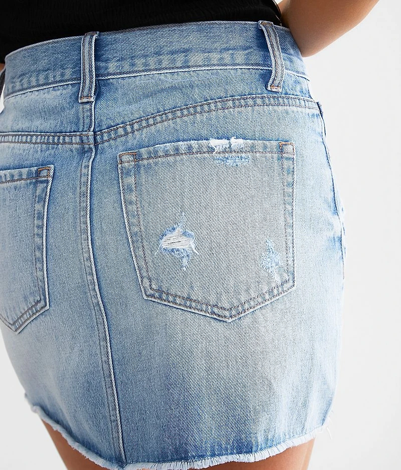Denim Mini Skirt