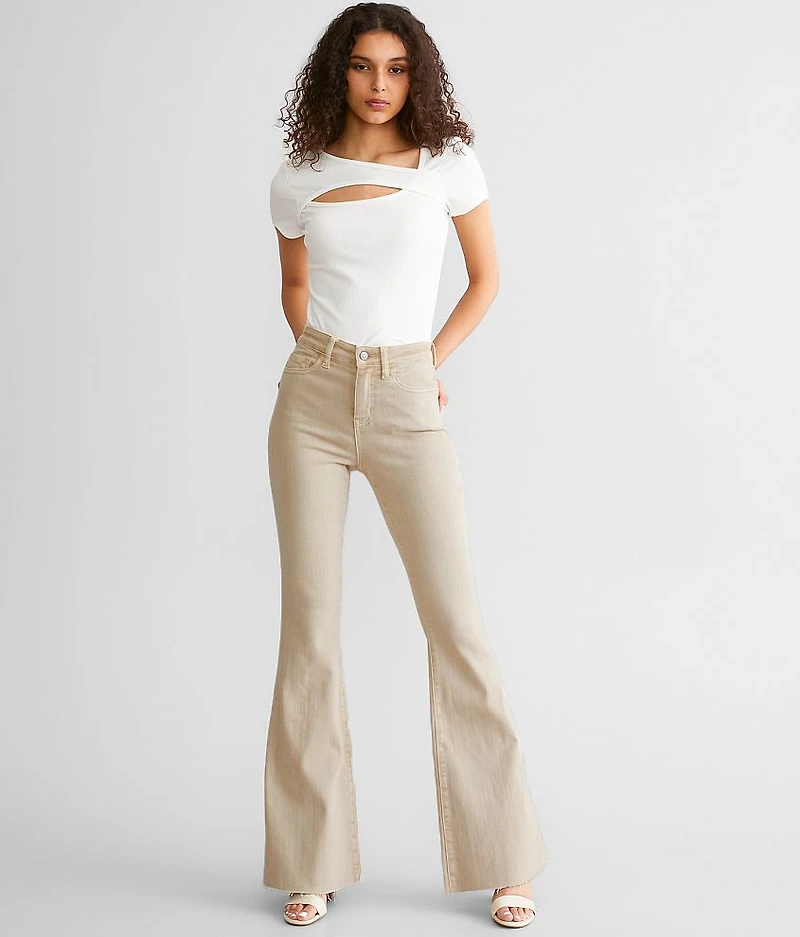 High Rise Flare Stretch Pant