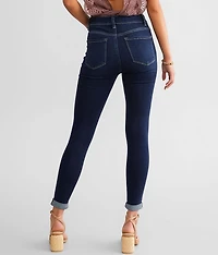 High Rise Ankle Skinny Stretch Jean