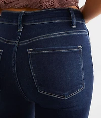 High Rise Ankle Skinny Stretch Jean