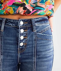 High Rise Super Flare Stretch Jean