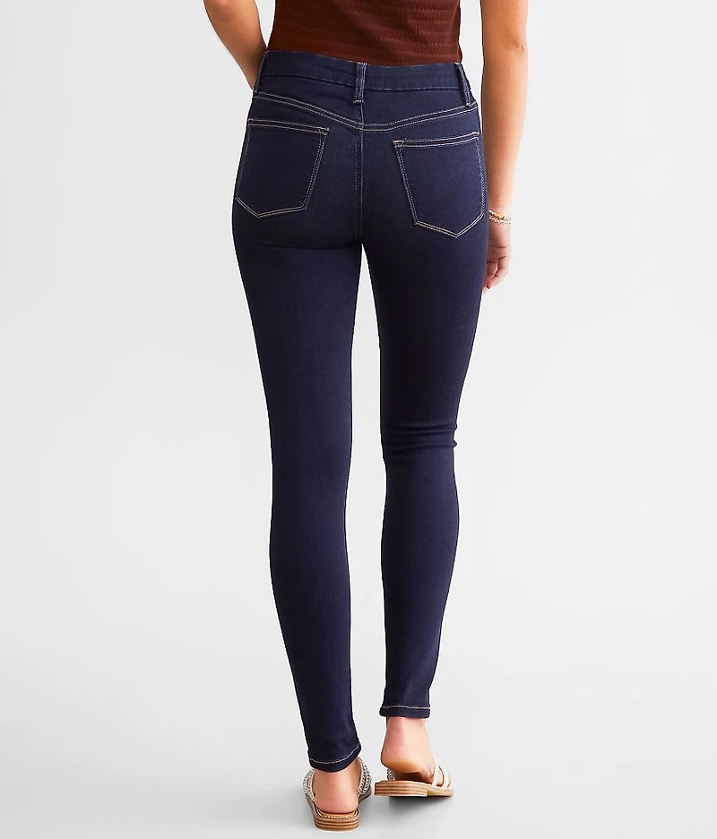 Mid-Rise Skinny Stretch Jean