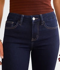 Mid-Rise Skinny Stretch Jean