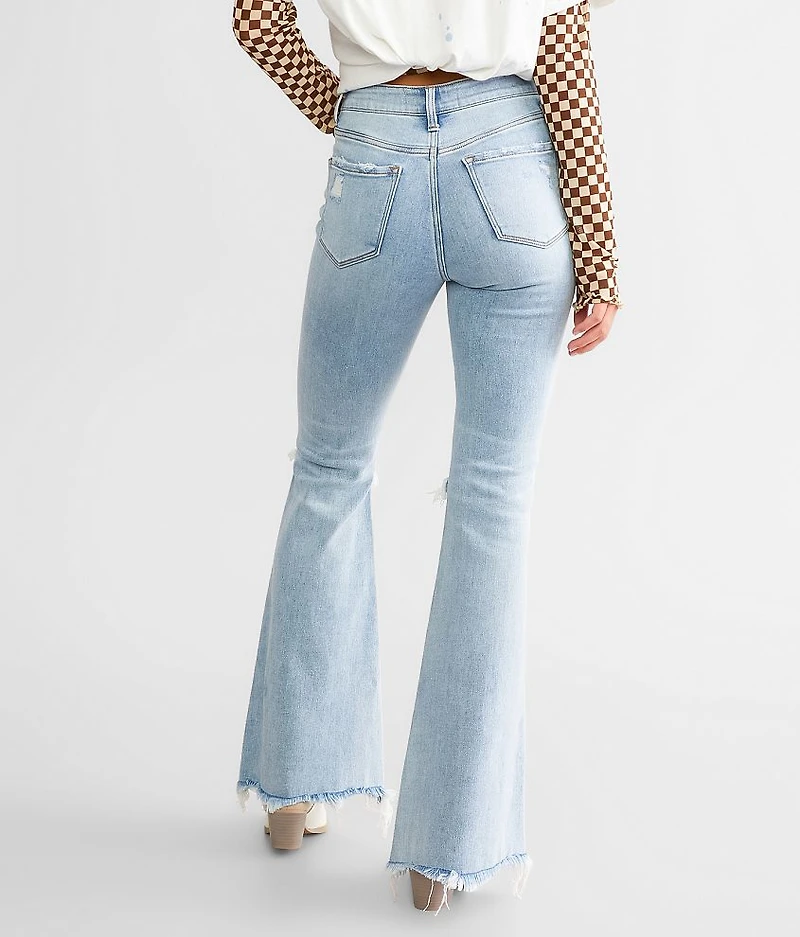High Rise Flare Stretch Jean