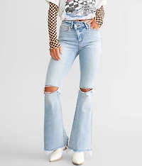 High Rise Flare Stretch Jean