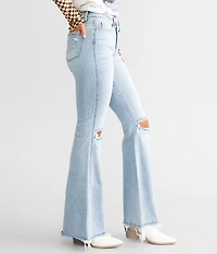 High Rise Flare Stretch Jean