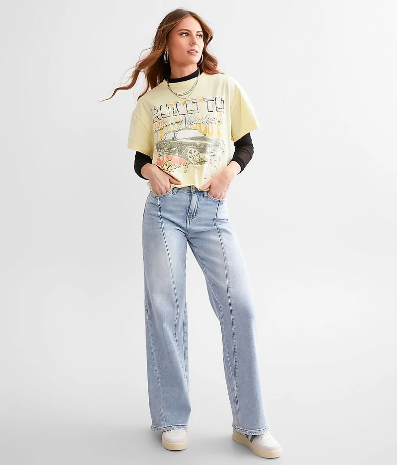 High Rise Loose Stretch Jean