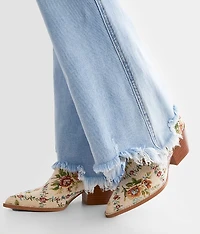 Mid-Rise Flare Stretch Jean