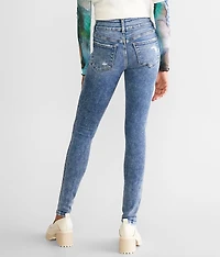 Mid-Rise Skinny Stretch Jean