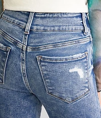 Mid-Rise Skinny Stretch Jean