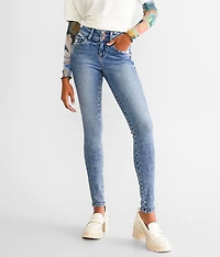 Mid-Rise Skinny Stretch Jean