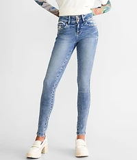 Mid-Rise Skinny Stretch Jean