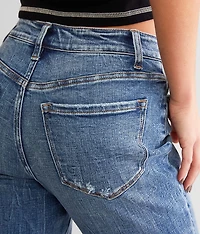 High Rise Straight Stretch Jean