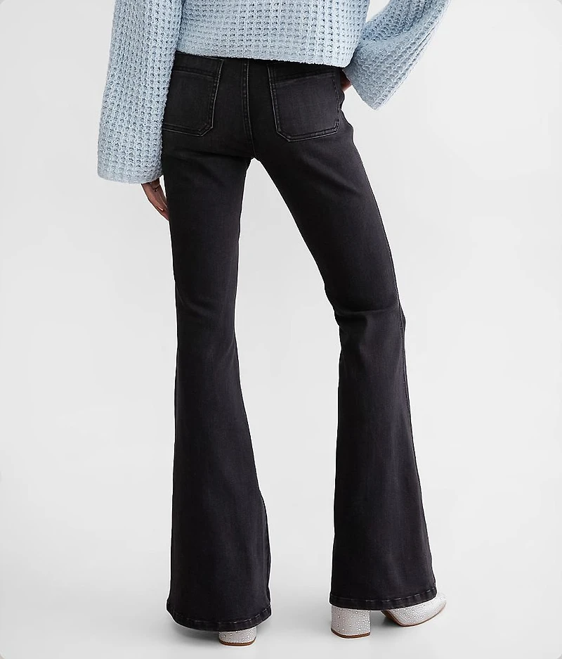High Rise Flare Stretch Jean