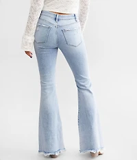 Mid-Rise Flare Stretch Jean