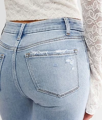 Mid-Rise Flare Stretch Jean