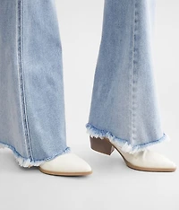 Mid-Rise Flare Stretch Jean
