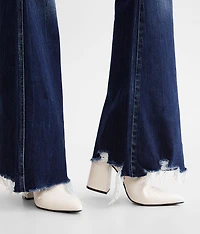 Mid-Rise Flare Stretch Jean