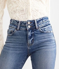 High Rise Flare Stretch Jean