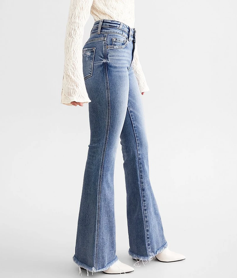 High Rise Flare Stretch Jean