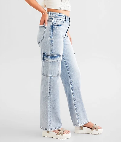 Ultra High Rise Cargo Stretch Jean