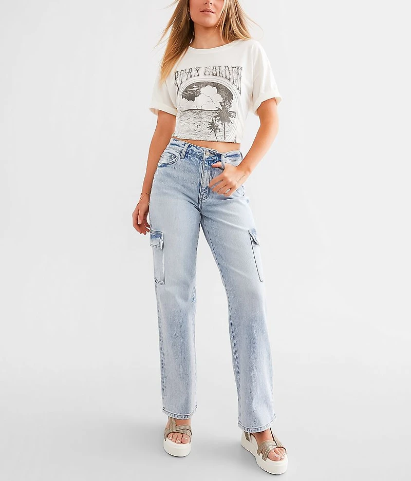 Ultra High Rise Cargo Stretch Jean