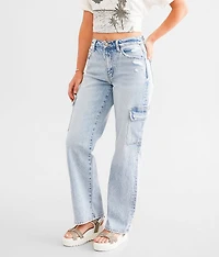 Ultra High Rise Cargo Stretch Jean