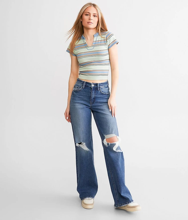 Baggy Wide Leg Jean